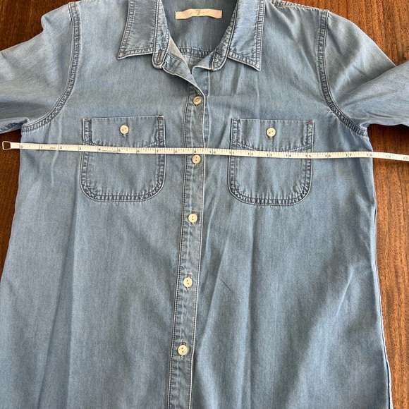 7 For All Mankind - denim button up - size unk - Picture 3 of 7